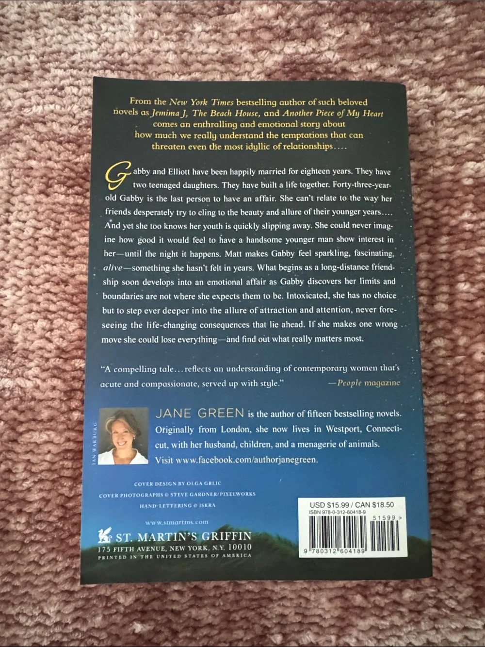 Tempting Fate by Jane Green - Paperback